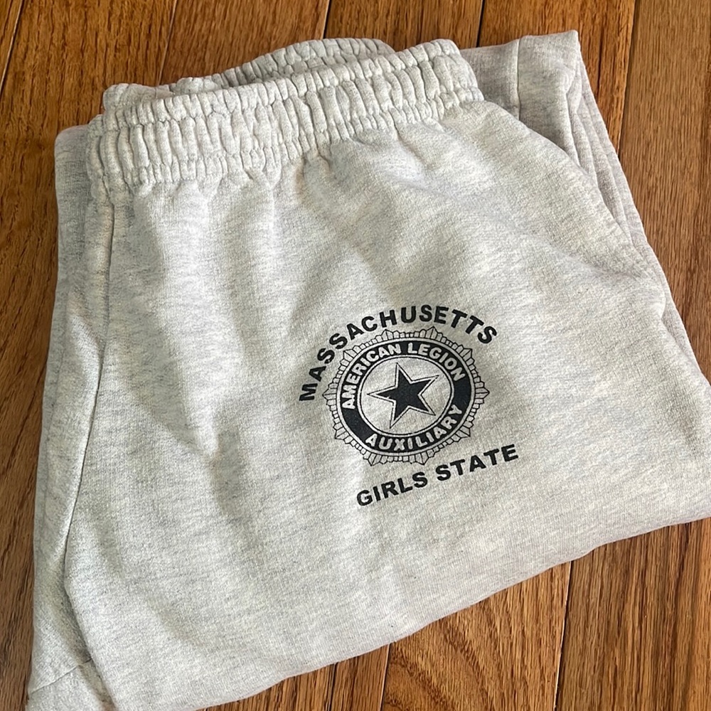 Massachusetts Girls State Grey Sweatpants